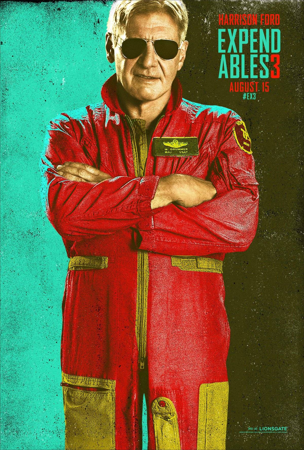 Poster Print The Expendables 3 Harrison Ford **DISCOUNTED OFFERS**  A3 A4